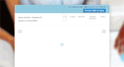 Desktop Screenshot of mdepetris-osteopathe.com